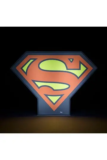 DC Comics Box Lampe Superman Logo 13 cm Produktfoto