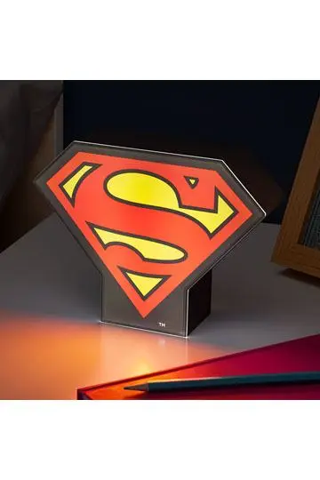 DC Comics Box Lampe Superman Logo 13 cm Produktfoto