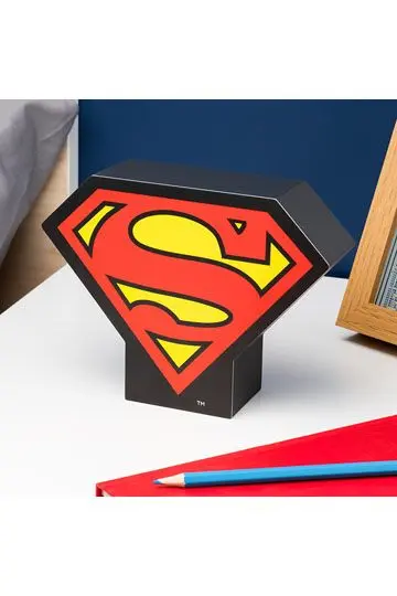 DC Comics Box Lampe Superman Logo 13 cm Produktfoto