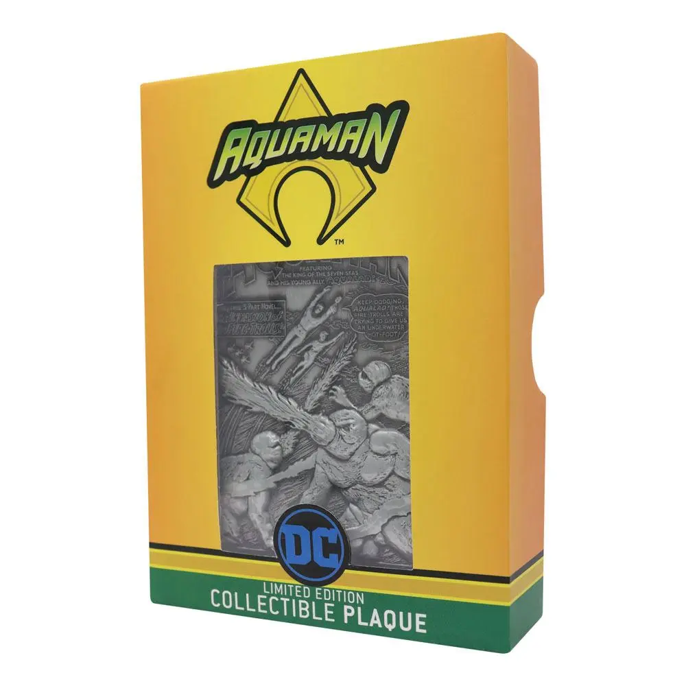 DC Comics Metallbarren Aquaman Limited Edition Produktfoto