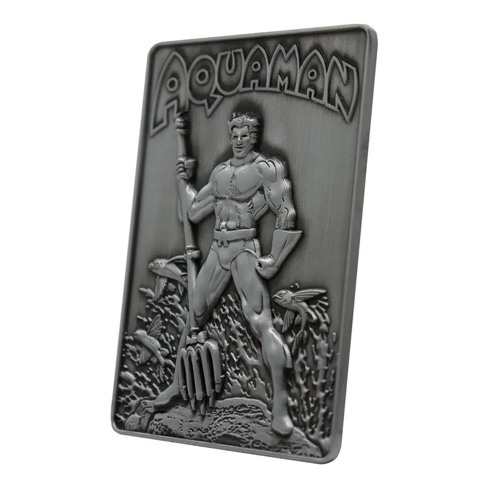 DC Comics Metallbarren Aquaman Limited Edition Produktfoto