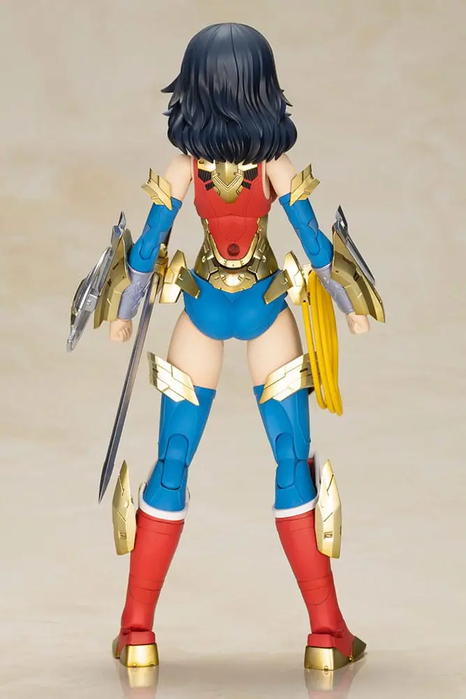 DC Comics Cross Frame Girl Plastic Model Kit Wonder Woman Humikane Shimada Ver. 16 cm Produktfoto