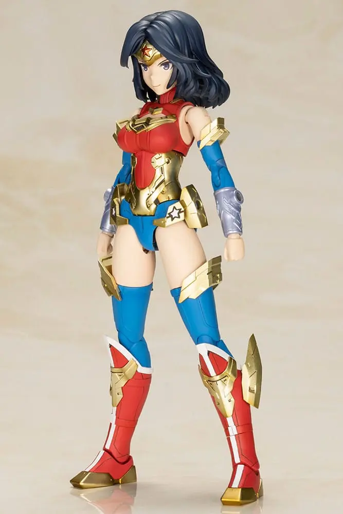 DC Comics Cross Frame Girl Plastic Model Kit Wonder Woman Humikane Shimada Ver. 16 cm Produktfoto