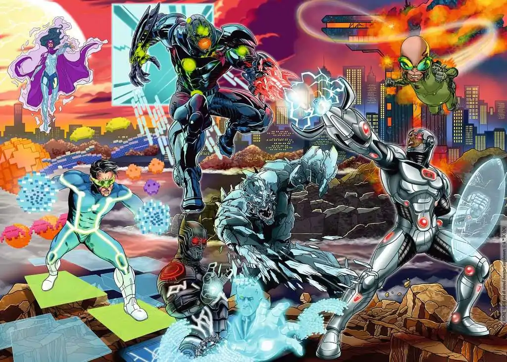 DC Comics Puzzle Cyborg (1000 Teile) Produktfoto