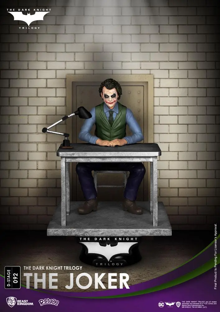 DC Comics D-Stage PVC Diorama The Dark Knight Trilogy The Joker 16 cm Produktfoto