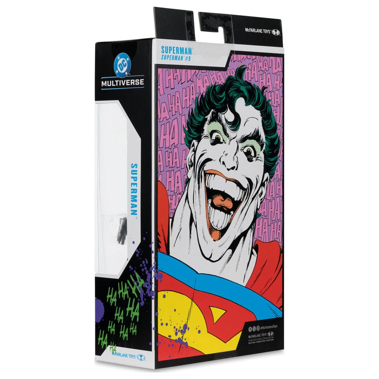 DC Comics DC Multiverse Actionfigur Superman (Superman #9) (Jokerized) (Gold Label) 18 cm Produktfoto