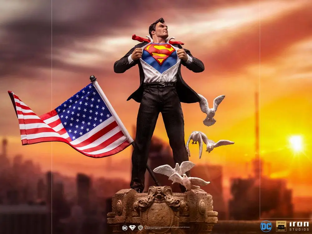 DC Comics Deluxe Art Scale Statue 1/10 Clark Kent 29 cm Produktfoto