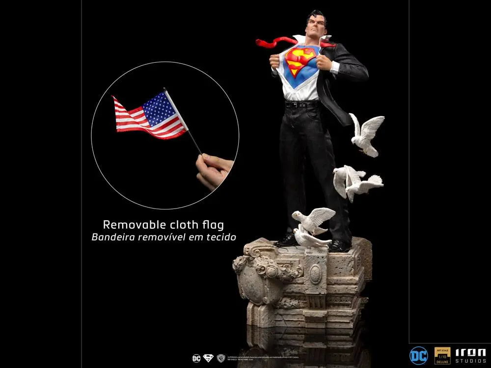 DC Comics Deluxe Art Scale Statue 1/10 Clark Kent 29 cm Produktfoto