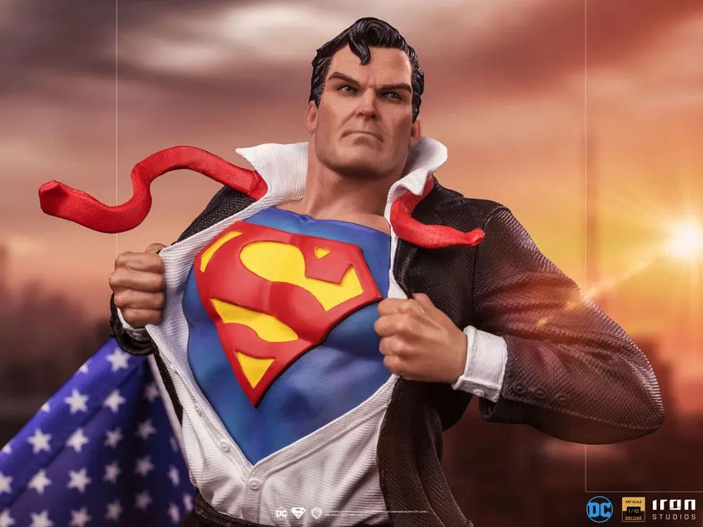 DC Comics Deluxe Art Scale Statue 1/10 Clark Kent 29 cm Produktfoto