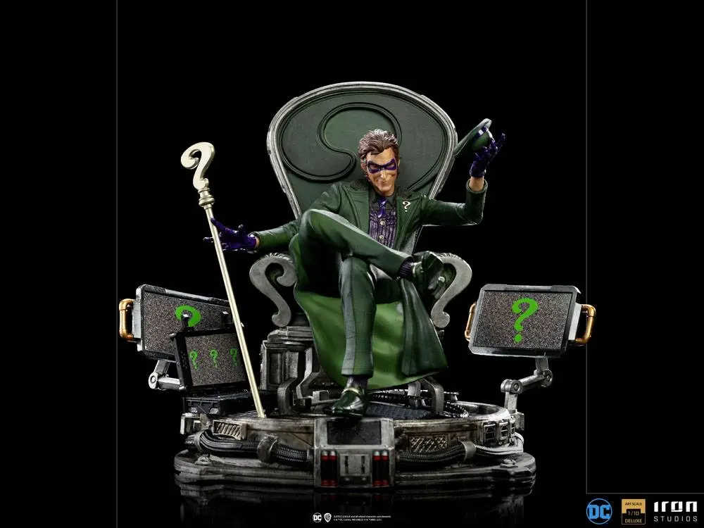 DC Comics Deluxe Art Scale Statue 1/10 The Riddler 24 cm Produktfoto