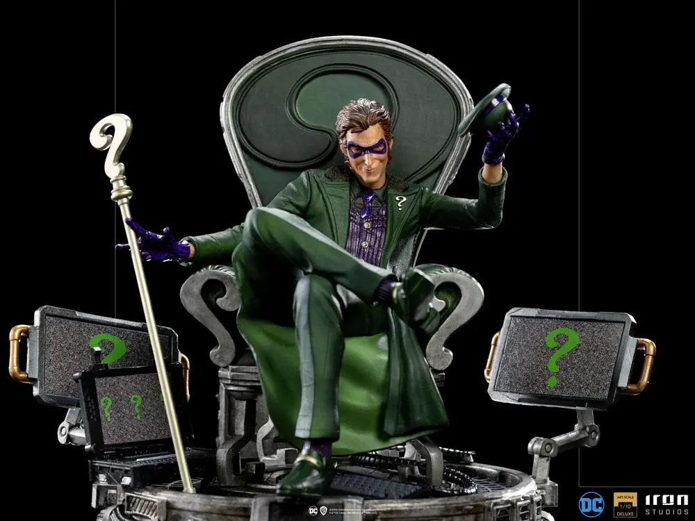 DC Comics Deluxe Art Scale Statue 1/10 The Riddler 24 cm Produktfoto