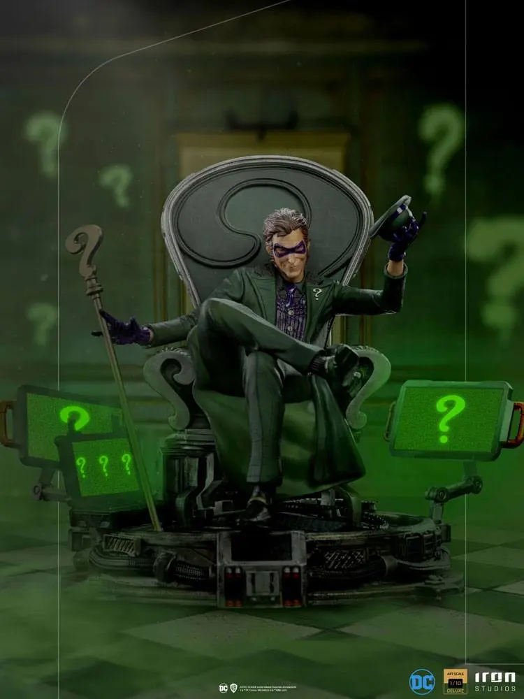 DC Comics Deluxe Art Scale Statue 1/10 The Riddler 24 cm Produktfoto
