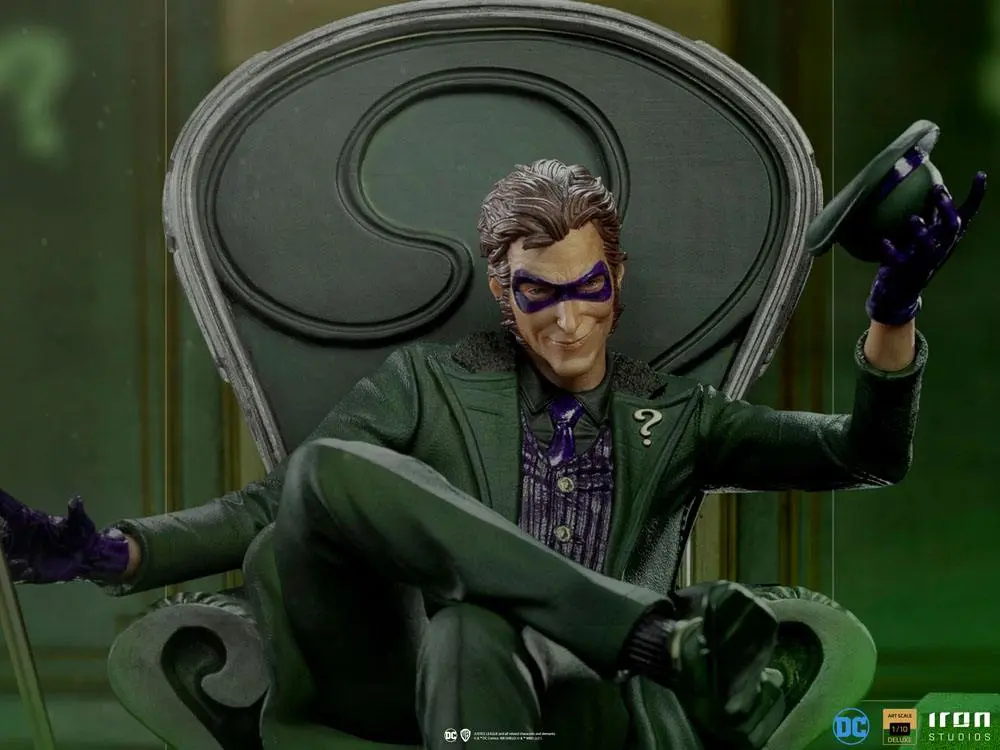 DC Comics Deluxe Art Scale Statue 1/10 The Riddler 24 cm Produktfoto