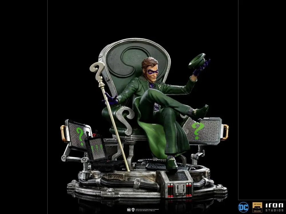DC Comics Deluxe Art Scale Statue 1/10 The Riddler 24 cm Produktfoto
