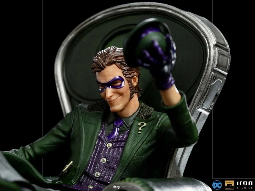 DC Comics Deluxe Art Scale Statue 1/10 The Riddler 24 cm Produktfoto
