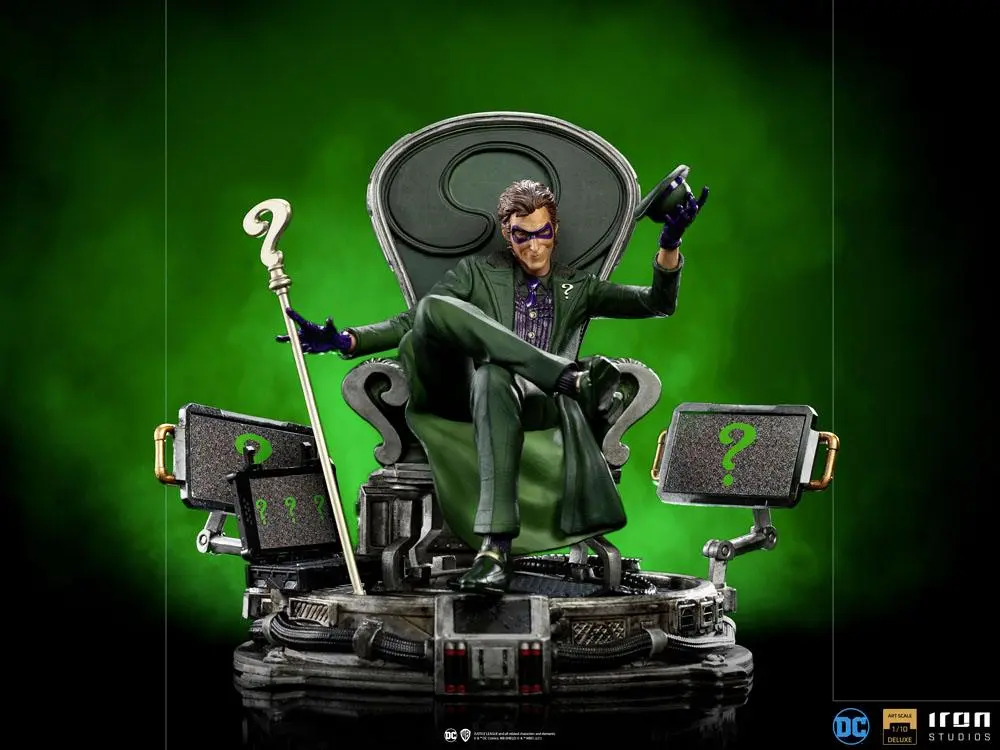 DC Comics Deluxe Art Scale Statue 1/10 The Riddler 24 cm Produktfoto