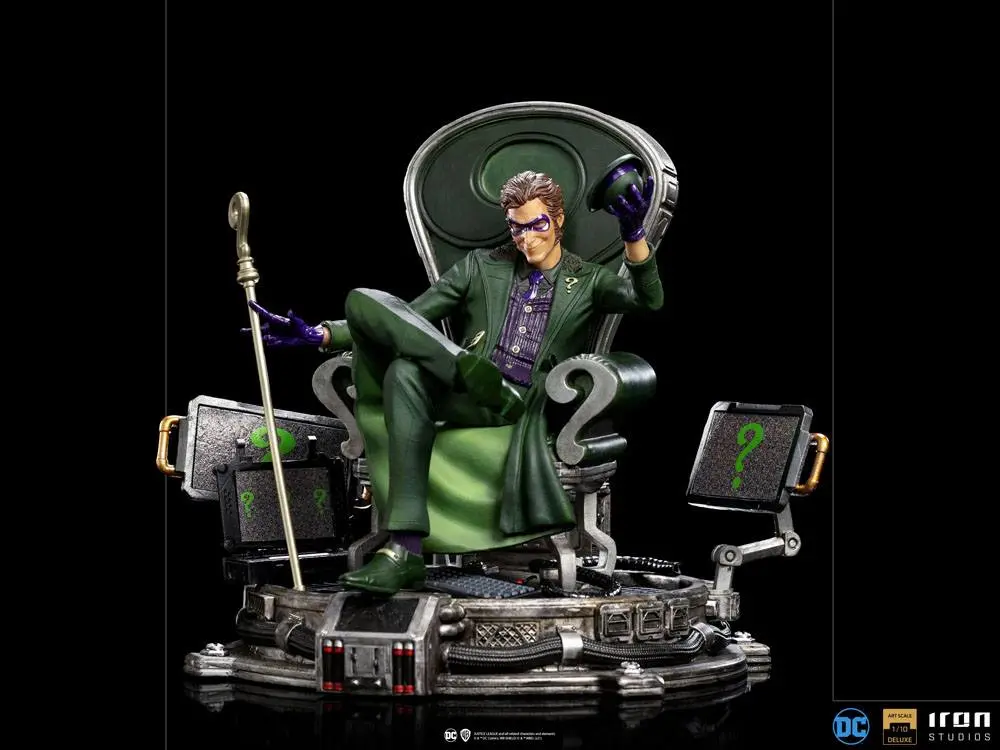 DC Comics Deluxe Art Scale Statue 1/10 The Riddler 24 cm Produktfoto