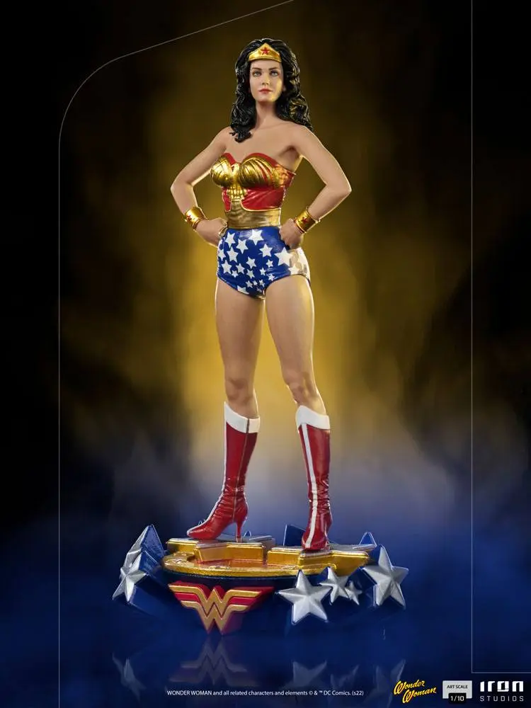 DC Comics Deluxe Art Scale Statue 1/10 Wonder Woman Lynda Carter 23 cm Produktfoto
