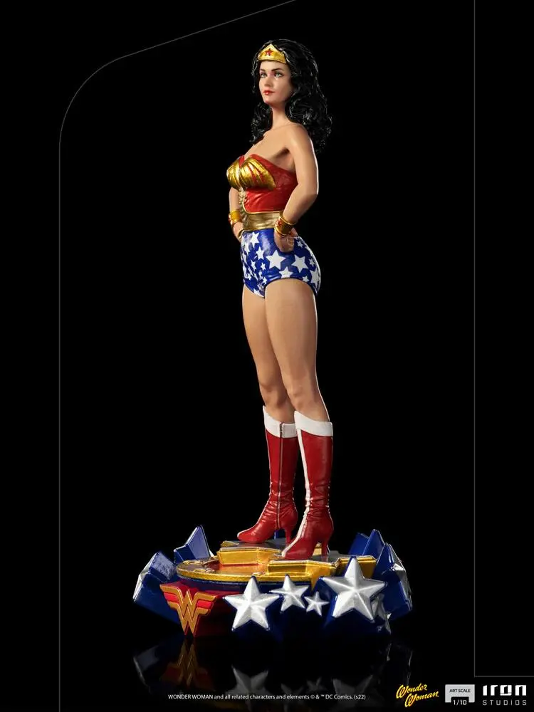 DC Comics Deluxe Art Scale Statue 1/10 Wonder Woman Lynda Carter 23 cm Produktfoto