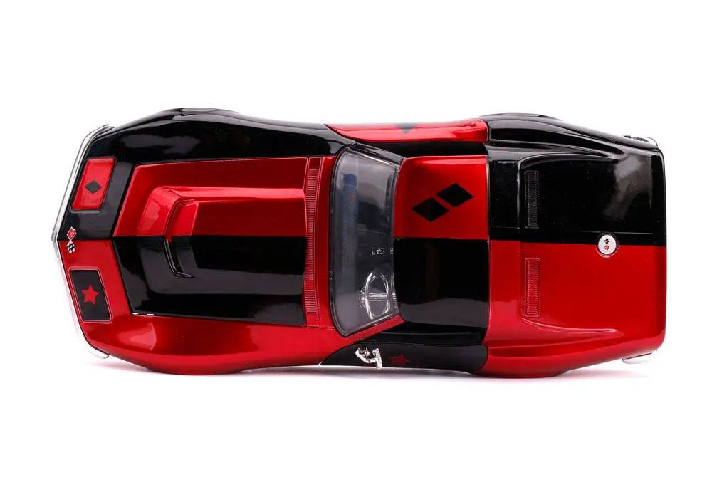 DC Comics Diecast Modell 1/24 1969 Chevy Corvette Stingray mit Figur Produktfoto