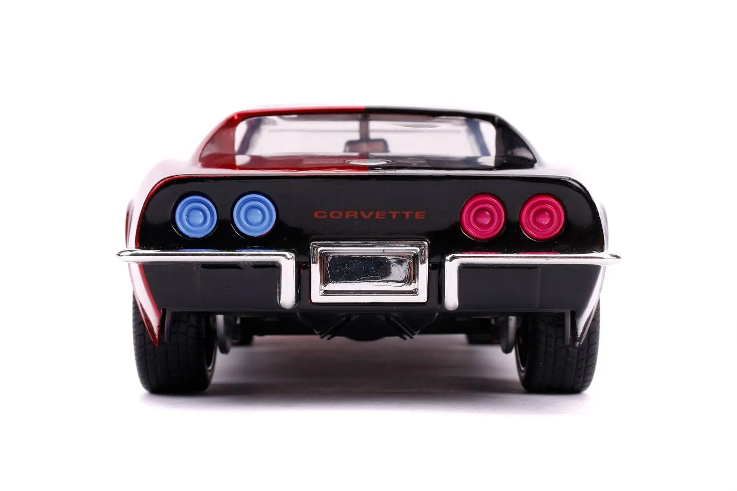 DC Comics Diecast Modell 1/24 1969 Chevy Corvette Stingray mit Figur Produktfoto
