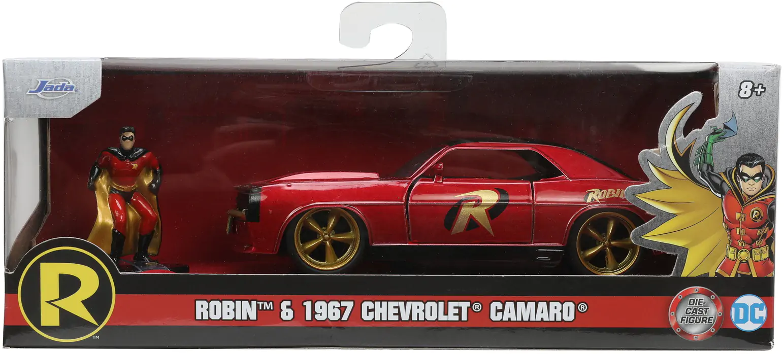 DC Comics Diecast Modell 1/32 1969 Chevy Camaro Robin Produktfoto