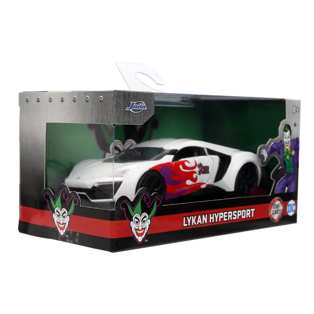 DC Comics Diecast Modell 1/32 Lykan Hypersport Joker Produktfoto