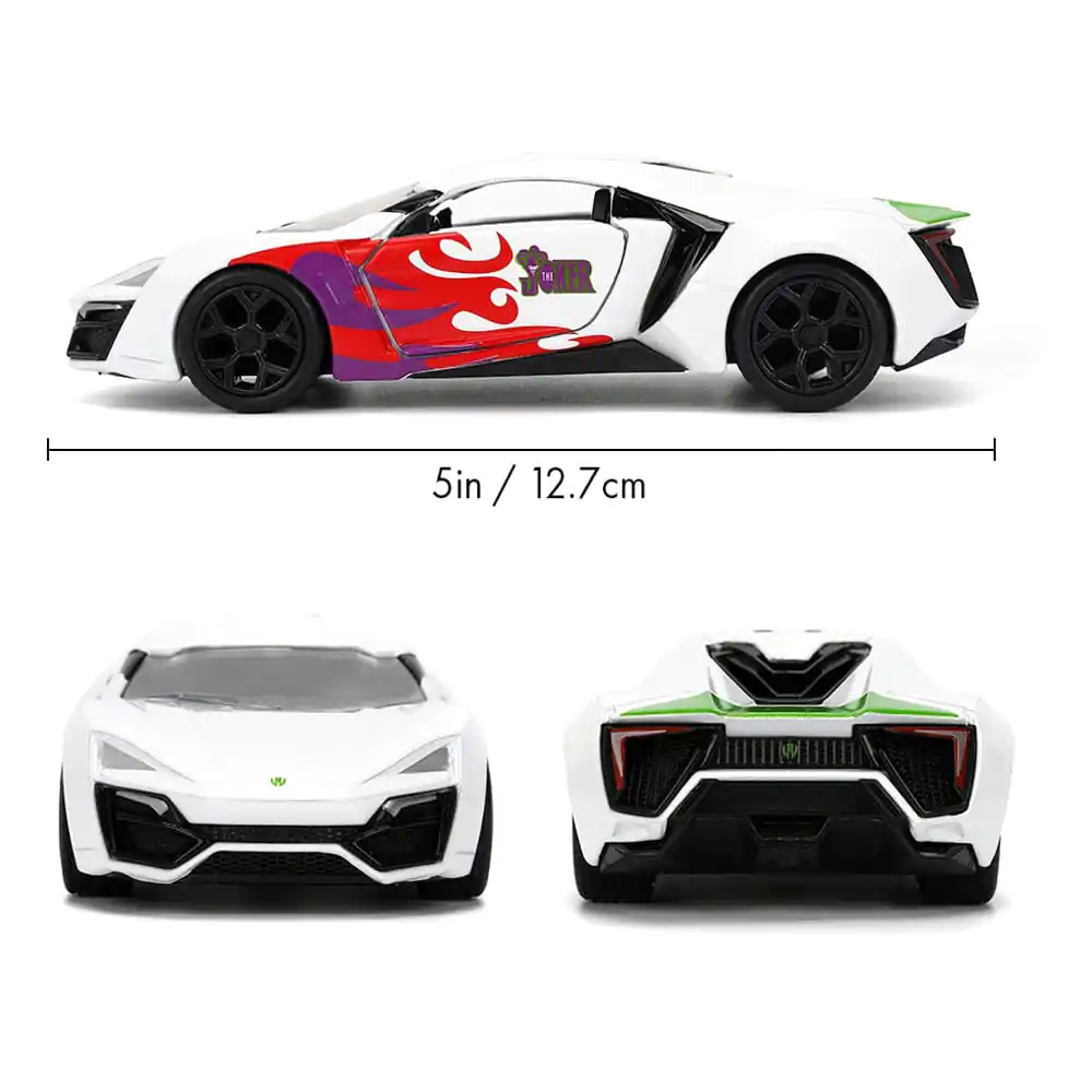 DC Comics Diecast Modell 1/32 Lykan Hypersport Joker Produktfoto