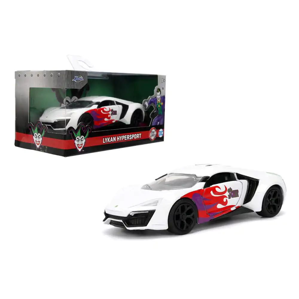 DC Comics Diecast Modell 1/32 Lykan Hypersport Joker Produktfoto