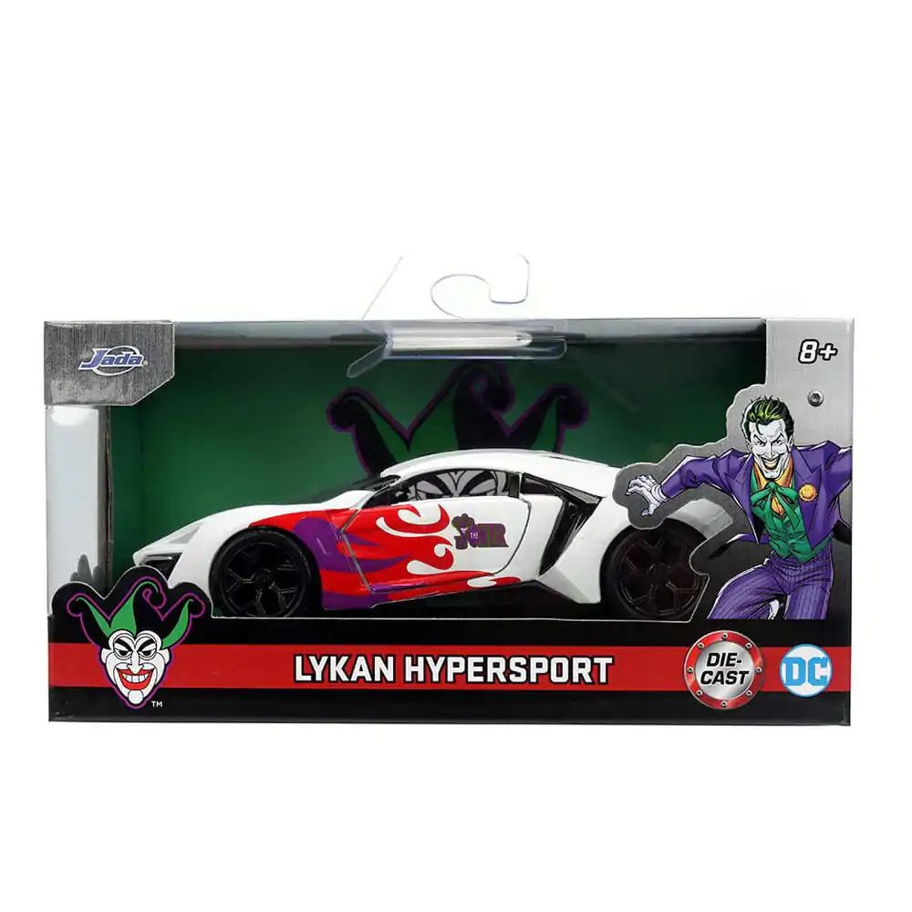 DC Comics Diecast Modell 1/32 Lykan Hypersport Joker Produktfoto