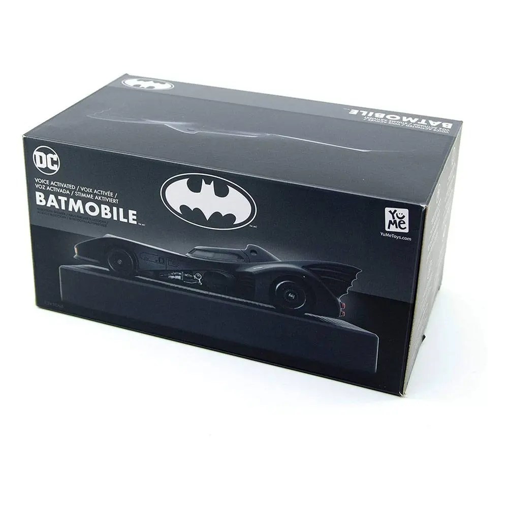 DC Comics Diecast Sprachgesteuertes Batmobile mit Bluetooth-Lautsprecher Funktion 10 cm Produktfoto