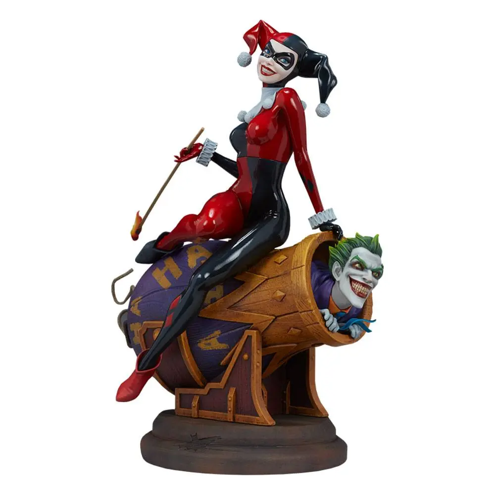 DC Comics Diorama Harley Quinn and The Joker 35 cm Produktfoto