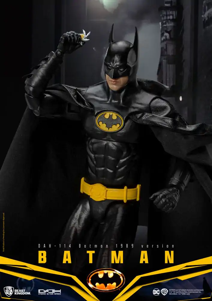 DC Comics Dynamic 8ction Heroes Actionfigur 1/9 Batman 1989 Ver. 21 cm termékfotó