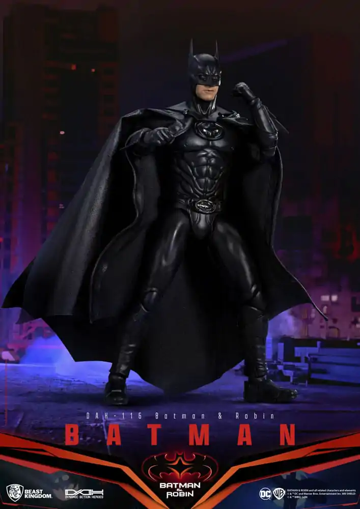 DC Comics Dynamic 8ction Heroes Actionfigur 1/9 Batman (Batman & Robin) 21 cm termékfotó