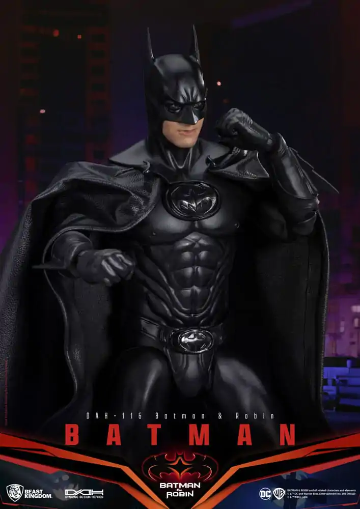 DC Comics Dynamic 8ction Heroes Actionfigur 1/9 Batman (Batman & Robin) 21 cm termékfotó