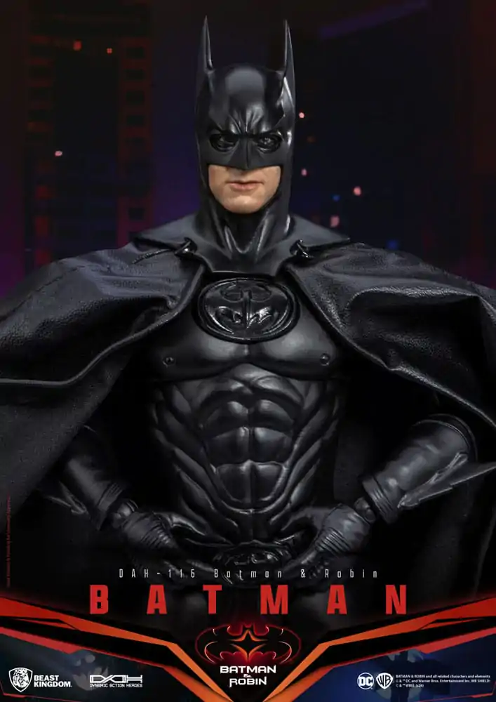 DC Comics Dynamic 8ction Heroes Actionfigur 1/9 Batman (Batman & Robin) 21 cm termékfotó