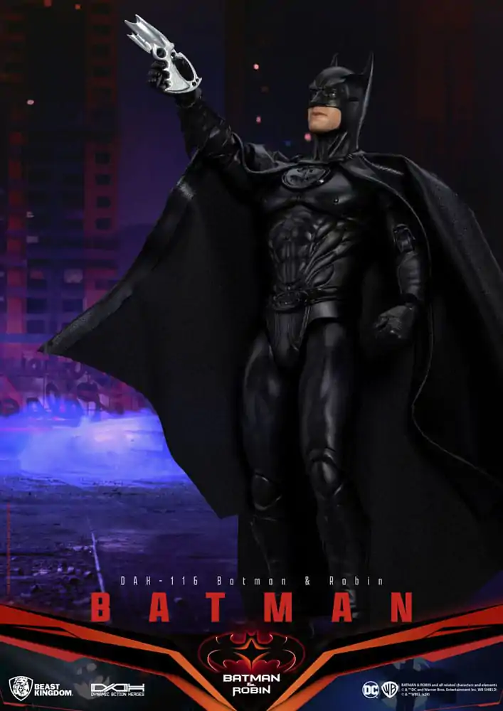 DC Comics Dynamic 8ction Heroes Actionfigur 1/9 Batman (Batman & Robin) 21 cm termékfotó