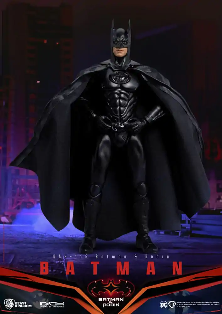 DC Comics Dynamic 8ction Heroes Actionfigur 1/9 Batman (Batman & Robin) 21 cm termékfotó