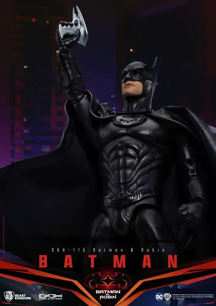 DC Comics Dynamic 8ction Heroes Actionfigur 1/9 Batman (Batman & Robin) 21 cm termékfotó