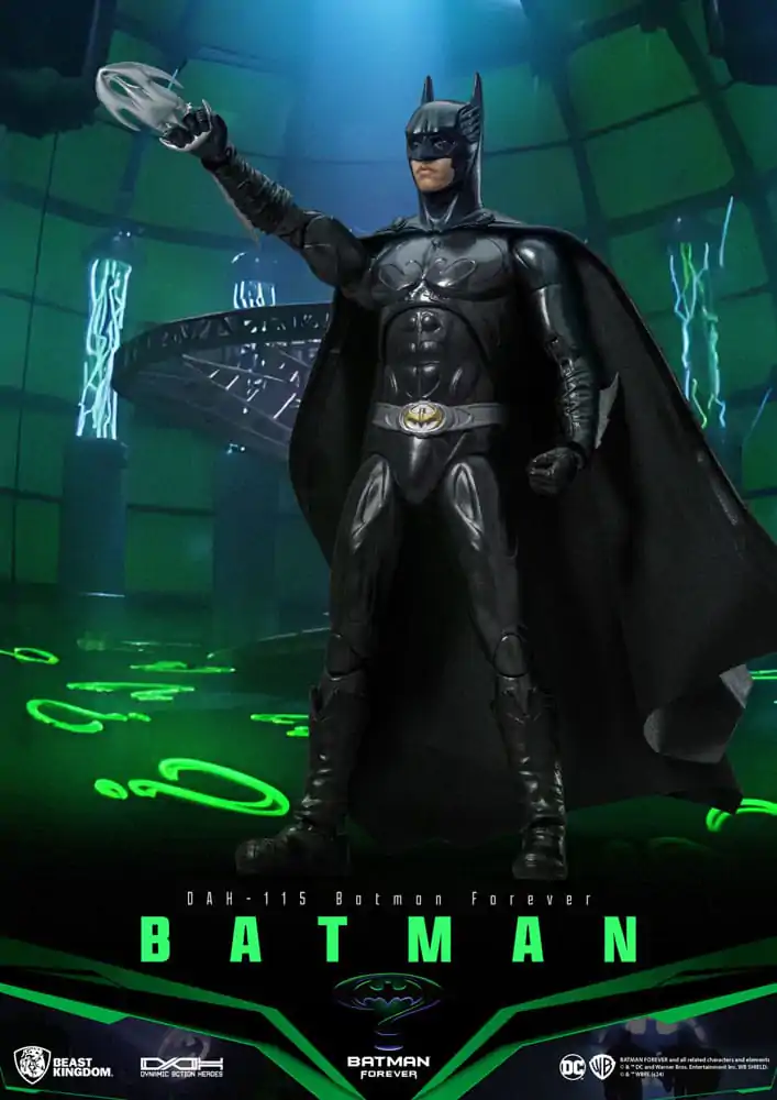 DC Comics Dynamic 8ction Heroes Actionfigur 1/9 Batman (Batman Forever) 21 cm termékfotó