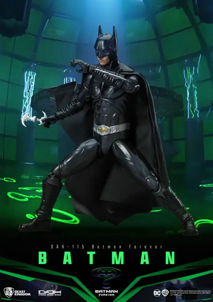 DC Comics Dynamic 8ction Heroes Actionfigur 1/9 Batman (Batman Forever) 21 cm termékfotó