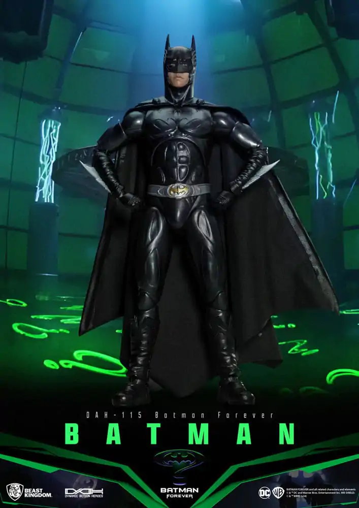 DC Comics Dynamic 8ction Heroes Actionfigur 1/9 Batman (Batman Forever) 21 cm termékfotó