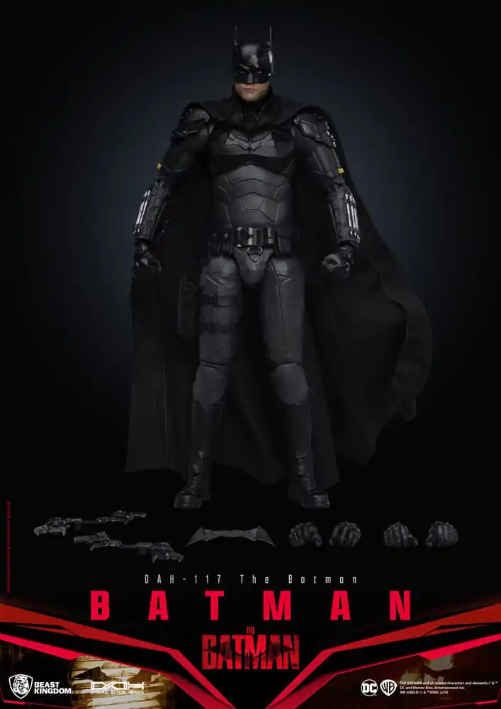 DC Comics Dynamic 8ction Heroes Actionfigur 1/9 Batman (The Batman) 21 cm termékfotó