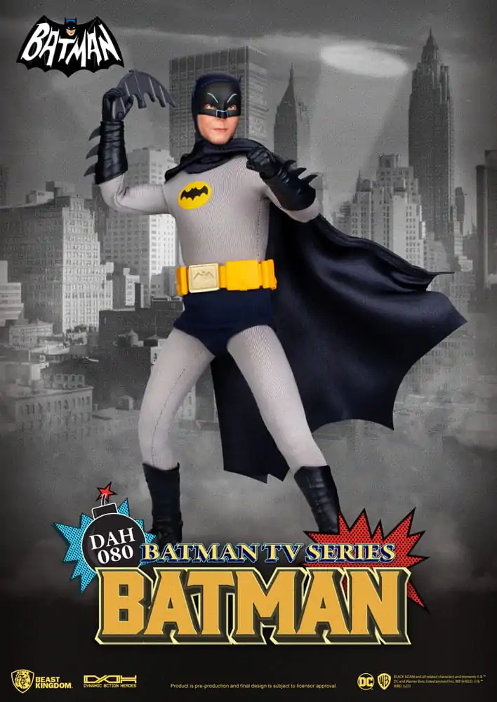 DC Comics Dynamic 8ction Heroes Actionfigur 1/9 Batman TV Series Batman 24 cm Produktfoto