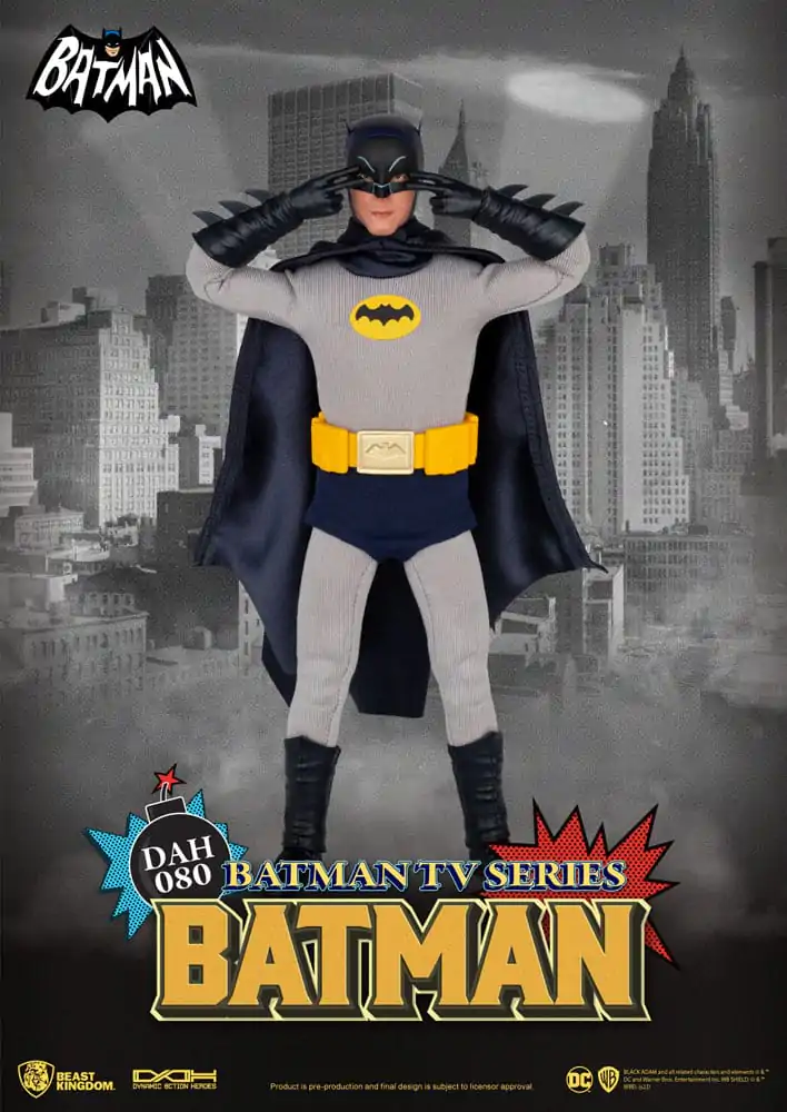 DC Comics Dynamic 8ction Heroes Actionfigur 1/9 Batman TV Series Batman 24 cm Produktfoto