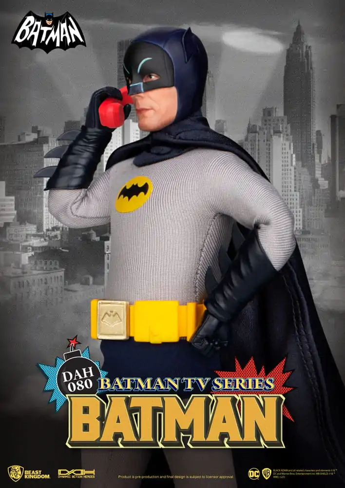 DC Comics Dynamic 8ction Heroes Actionfigur 1/9 Batman TV Series Batman 24 cm Produktfoto