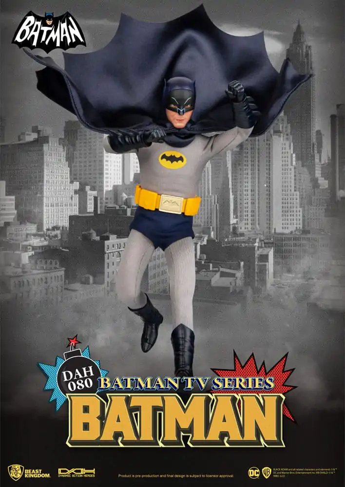 DC Comics Dynamic 8ction Heroes Actionfigur 1/9 Batman TV Series Batman 24 cm Produktfoto