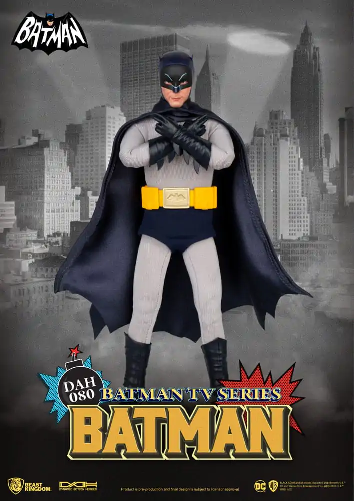 DC Comics Dynamic 8ction Heroes Actionfigur 1/9 Batman TV Series Batman 24 cm Produktfoto