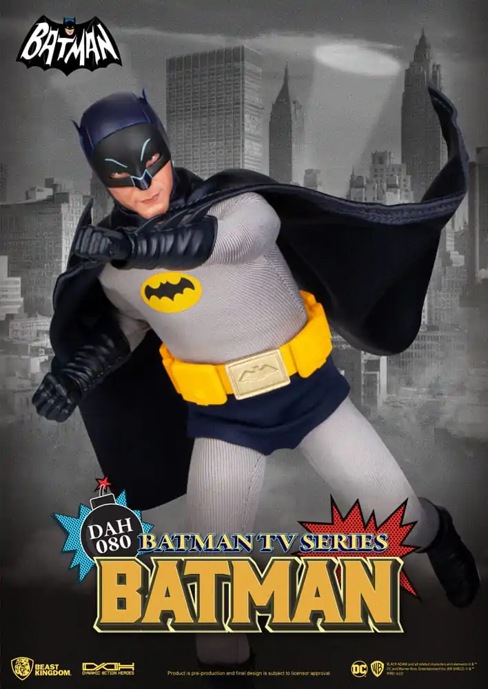 DC Comics Dynamic 8ction Heroes Actionfigur 1/9 Batman TV Series Batman 24 cm Produktfoto