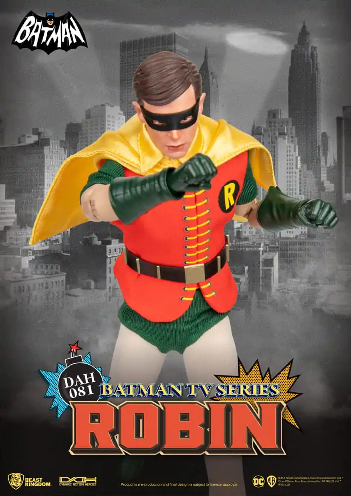 DC Comics Dynamic 8ction Heroes Actionfigur 1/9 Batman TV Series Robin 24 cm termékfotó